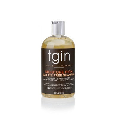 TGIN Moisture Rich Shampoo For Natural Hair with Amla Oil and Coconut Oil 13 fl oz - Imperfect Container This is Beauty US