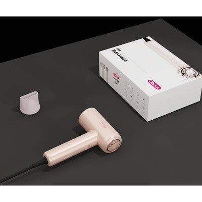 TYMO Airhype Lite High Speed Hair Dryer + Nozzle Champagne Pink - Imperfect Box This is Beauty US