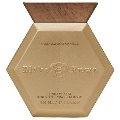 Blake Brown Fundamental Strengthening Shampoo Sandalwood Vanille & Warm Vanilla Fragrance 14 fl oz - New This is Beauty US