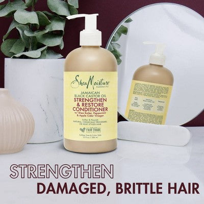 SheaMoisture Shampoo & Conditioner Bundle for Damaged Hair 26oz/2pk - Imperfect Box This is Beauty US