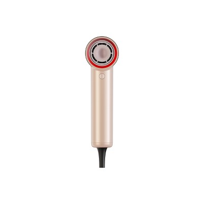 TYMO Airhype Lite High Speed Hair Dryer + Nozzle Champagne Pink - Imperfect Box This is Beauty US