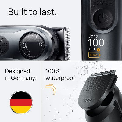 BRAUN ALL-IN-ONE STYLE KIT SERIES 5 AIO5490 RECHARGEABLE 9-IN-1 BODY, BEARD; HAIR TRIMMER - Imperfect Box This is Beauty US