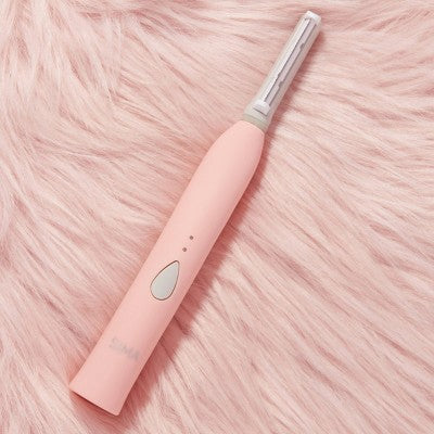 Spa Sciences SIMA Deluxe Sonic Dermaplaning Tool for Exfoliation & Peach Fuzz Removal - Imperfect Box This is Beauty US