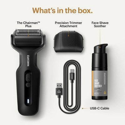 Manscaped The Chairman Plus Essentials Kit - Imperfect Box This is Beauty US