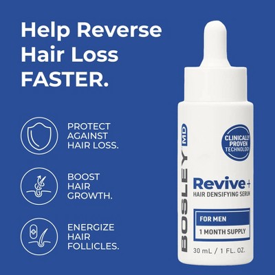 BosleyMD Revive + Densifying Hair Regrowth Serum for Men 1 fl oz - Missing Box This is Beauty US
