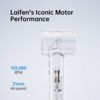 Laifen SE Hair Dryer White 1400 Watts - Imperfect Box This is Beauty US