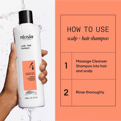 Nioxin System 4 Shampoo Cleanser - 10.1 fl oz This is Beauty US