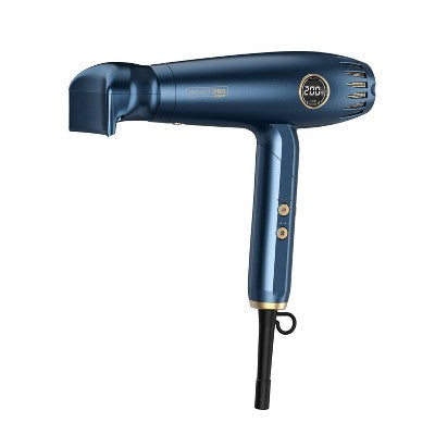InfinitiPRO by Conair DigitalAIRE Folding Handle Hair Dryer Blue 1875 Watts - Imperfect Box This is Beauty US