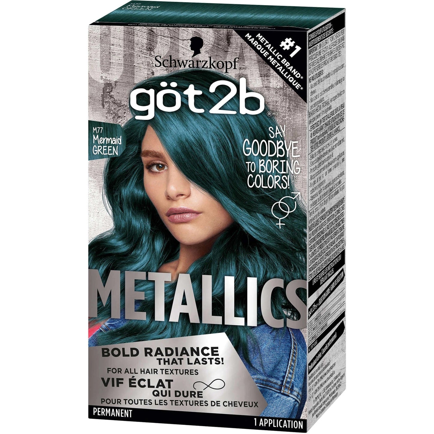 Metallics Permanent Hair Color VIAI BEAUTY