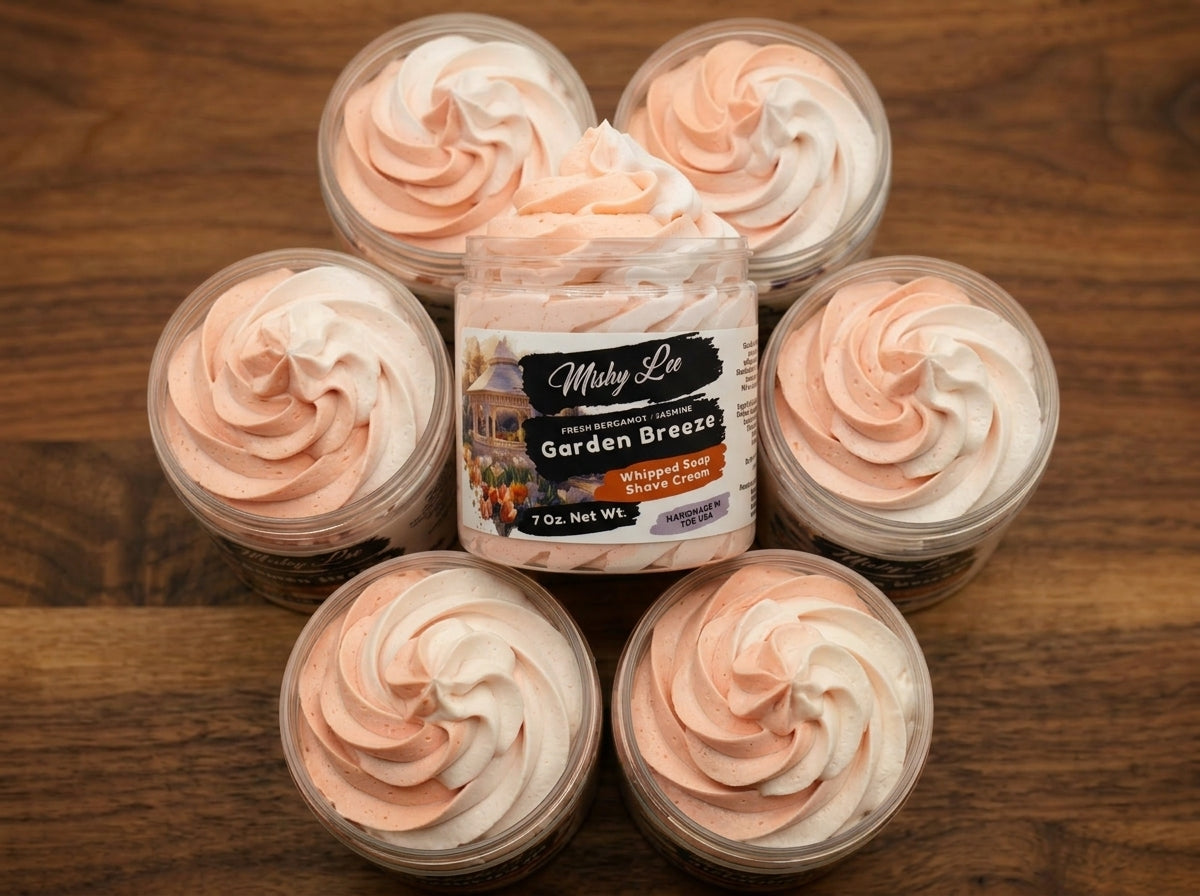Garden Breeze Whipped Soap and Shave Cream Mishy Lee Boutique