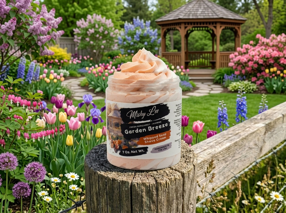 Garden Breeze Whipped Soap and Shave Cream Mishy Lee Boutique