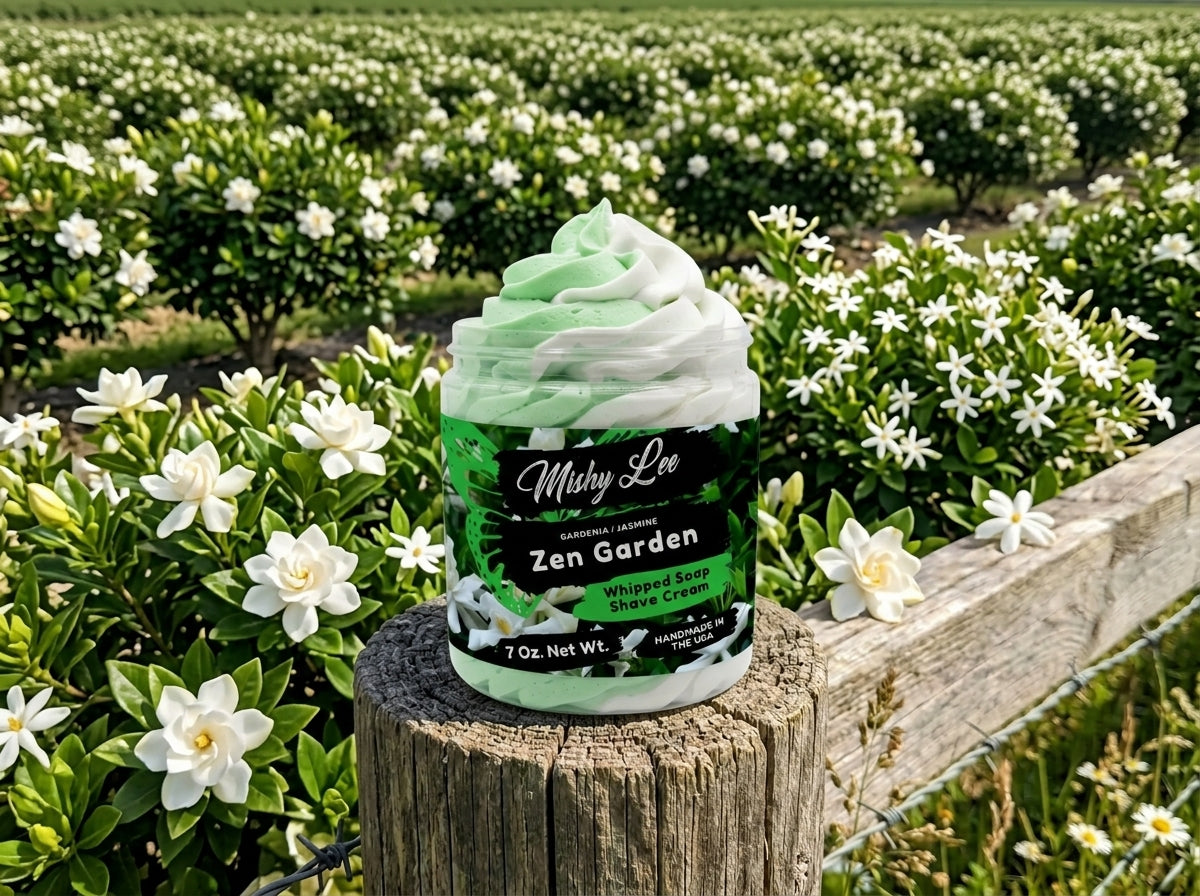 Zen Garden Whipped Soap and Shave Cream Mishy Lee Boutique