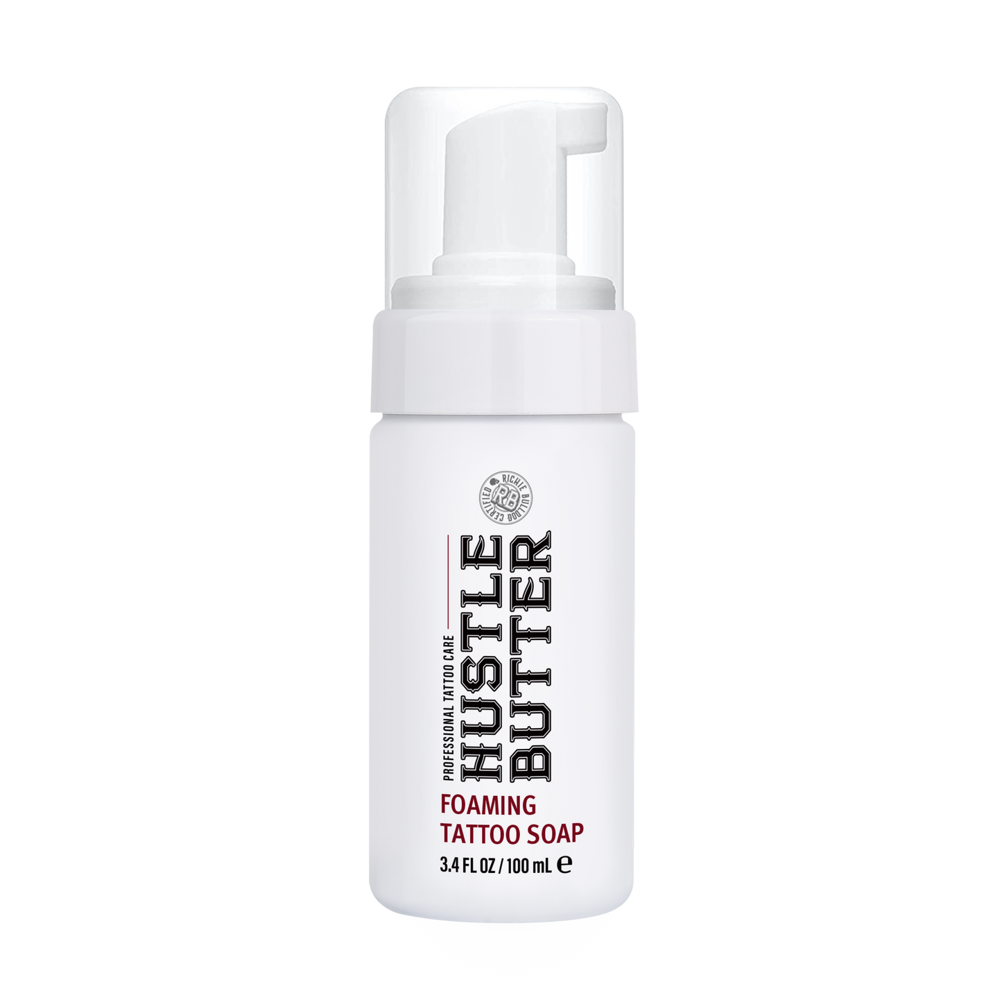 HUSTLE BUTTER FOAMING TATTOO SOAP (2 SIZES) N.O.S. Barber Supply