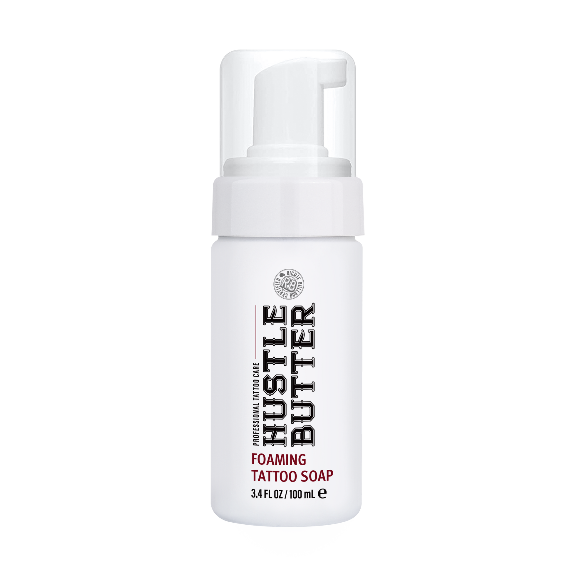 HUSTLE BUTTER FOAMING TATTOO SOAP (2 SIZES) N.O.S. Barber Supply