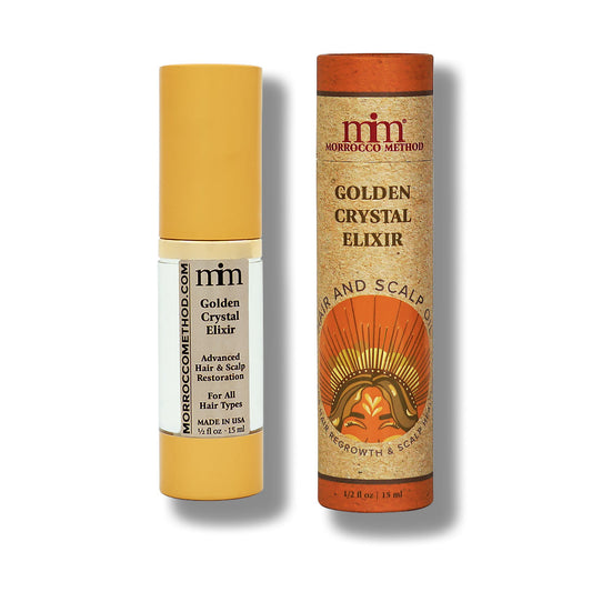 Golden Crystal Hair Restoring Elixir Morrocco Method International