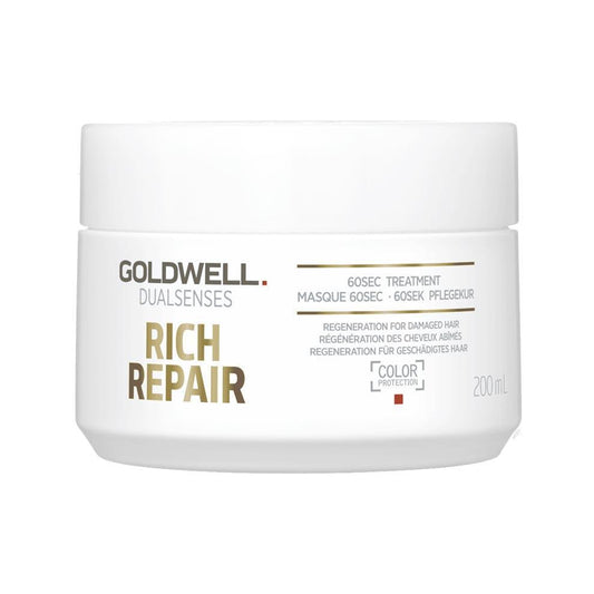 Goldwell DualSenses Rich Repair 60 Second Treatment 6.7 oz The Warehouse Salon