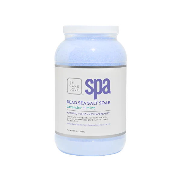 BCL Spa - Lavender + Mint - Dead Sea Salt Soak Queen Nails & Beauty Supplies