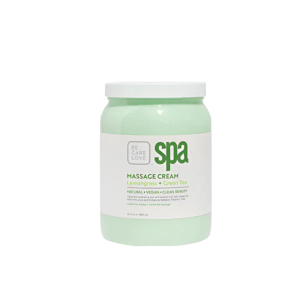 BCL Spa - Lemongrass + Green Tea - Massage Cream Queen Nails & Beauty Supplies