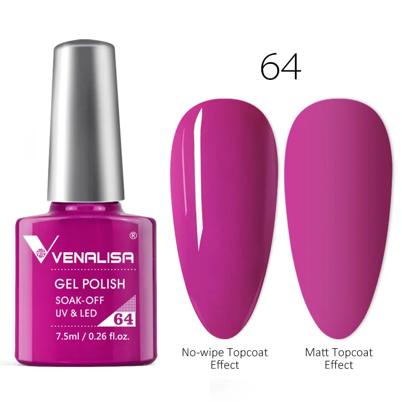 Luxury Color Nail Gel Venalisa Gel Nail Polish Lacquer Soak Off UV LED Long Lasting Nail Gel Varnish Good Price Super Gel Polish Blushimmer