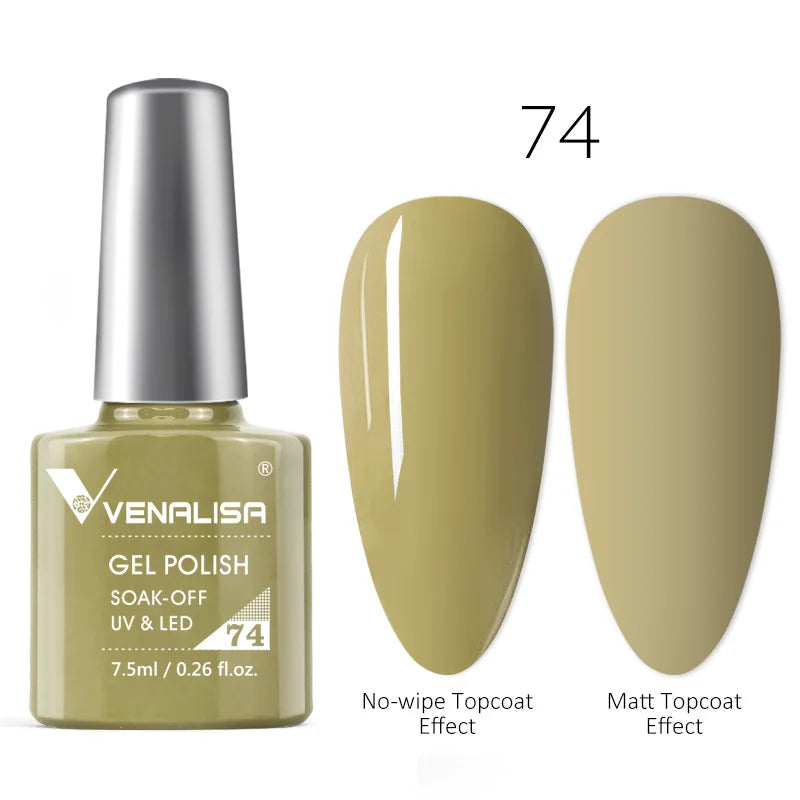 Luxury Color Nail Gel Venalisa Gel Nail Polish Lacquer Soak Off UV LED Long Lasting Nail Gel Varnish Good Price Super Gel Polish Blushimmer