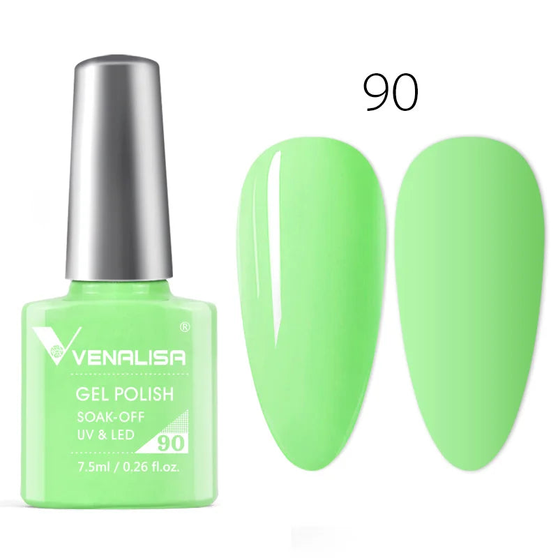 Luxury Color Nail Gel Venalisa Gel Nail Polish Lacquer Soak Off UV LED Long Lasting Nail Gel Varnish Good Price Super Gel Polish Blushimmer