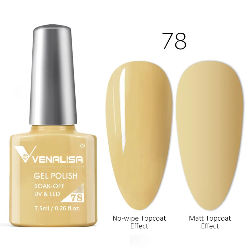 Luxury Color Nail Gel Venalisa Gel Nail Polish Lacquer Soak Off UV LED Long Lasting Nail Gel Varnish Good Price Super Gel Polish Blushimmer