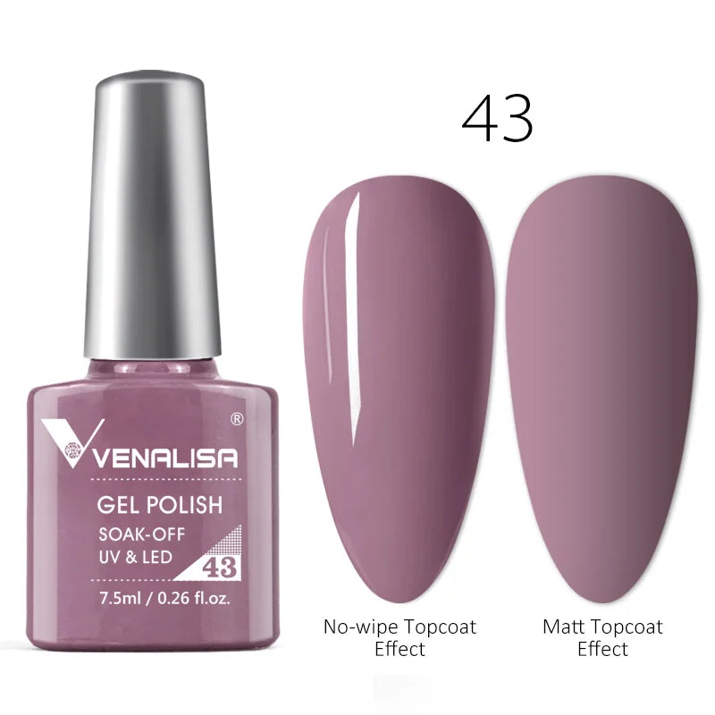 Luxury Color Nail Gel Venalisa Gel Nail Polish Lacquer Soak Off UV LED Long Lasting Nail Gel Varnish Good Price Super Gel Polish Blushimmer