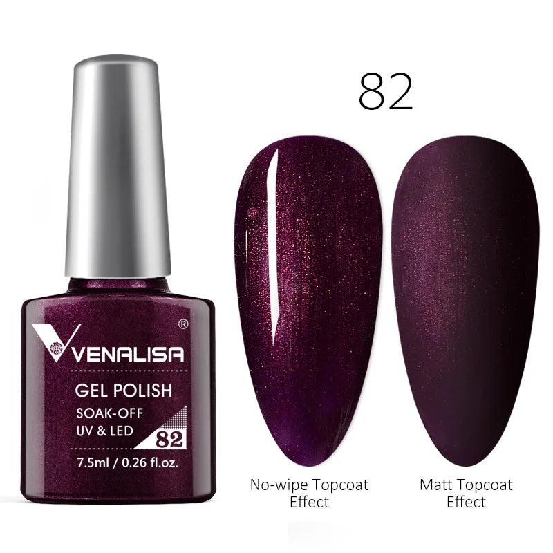Luxury Color Nail Gel Venalisa Gel Nail Polish Lacquer Soak Off UV LED Long Lasting Nail Gel Varnish Good Price Super Gel Polish Blushimmer