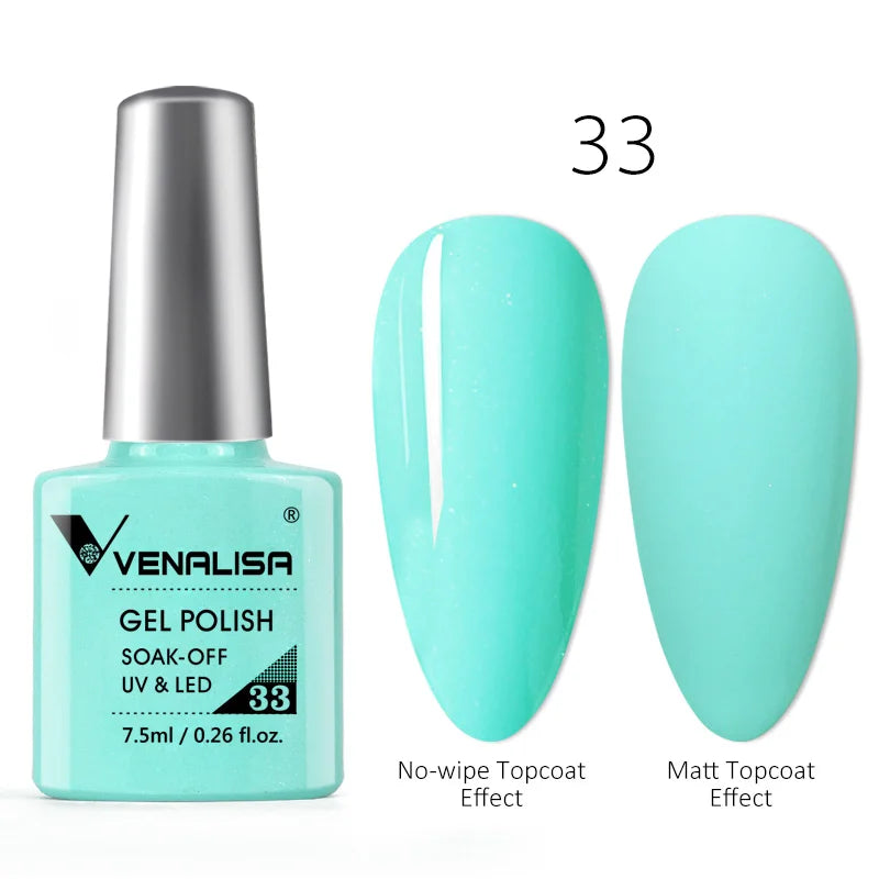 Luxury Color Nail Gel Venalisa Gel Nail Polish Lacquer Soak Off UV LED Long Lasting Nail Gel Varnish Good Price Super Gel Polish Blushimmer