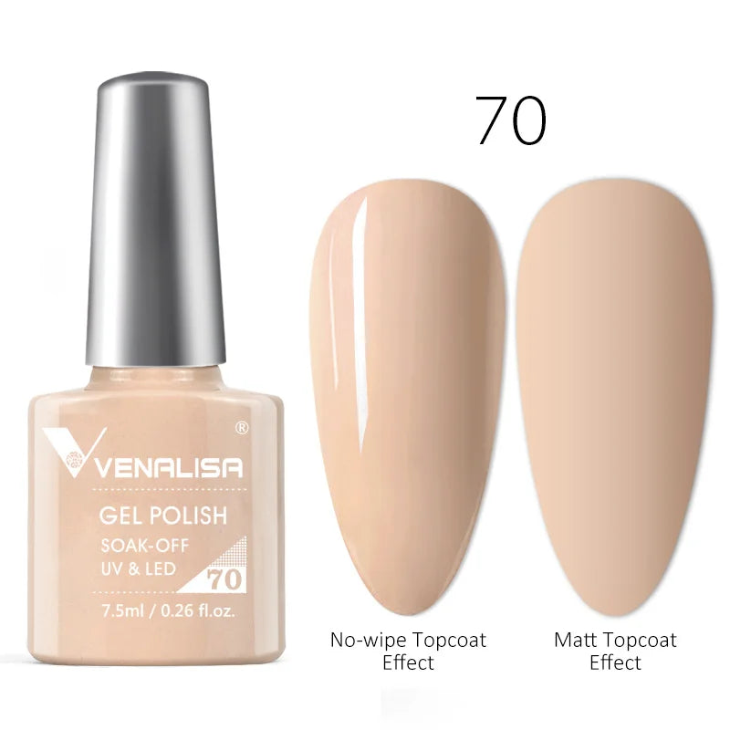 Luxury Color Nail Gel Venalisa Gel Nail Polish Lacquer Soak Off UV LED Long Lasting Nail Gel Varnish Good Price Super Gel Polish Blushimmer