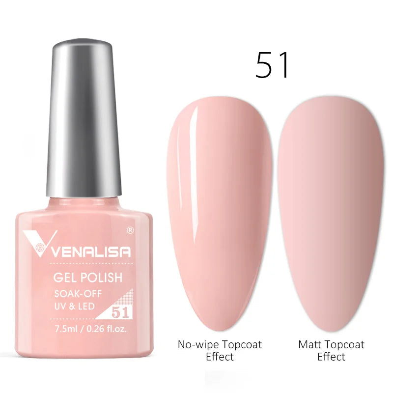 Luxury Color Nail Gel Venalisa Gel Nail Polish Lacquer Soak Off UV LED Long Lasting Nail Gel Varnish Good Price Super Gel Polish Blushimmer