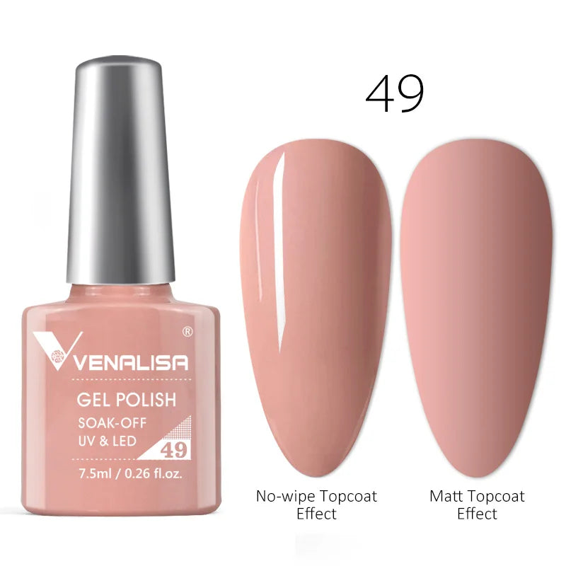 Luxury Color Nail Gel Venalisa Gel Nail Polish Lacquer Soak Off UV LED Long Lasting Nail Gel Varnish Good Price Super Gel Polish Blushimmer