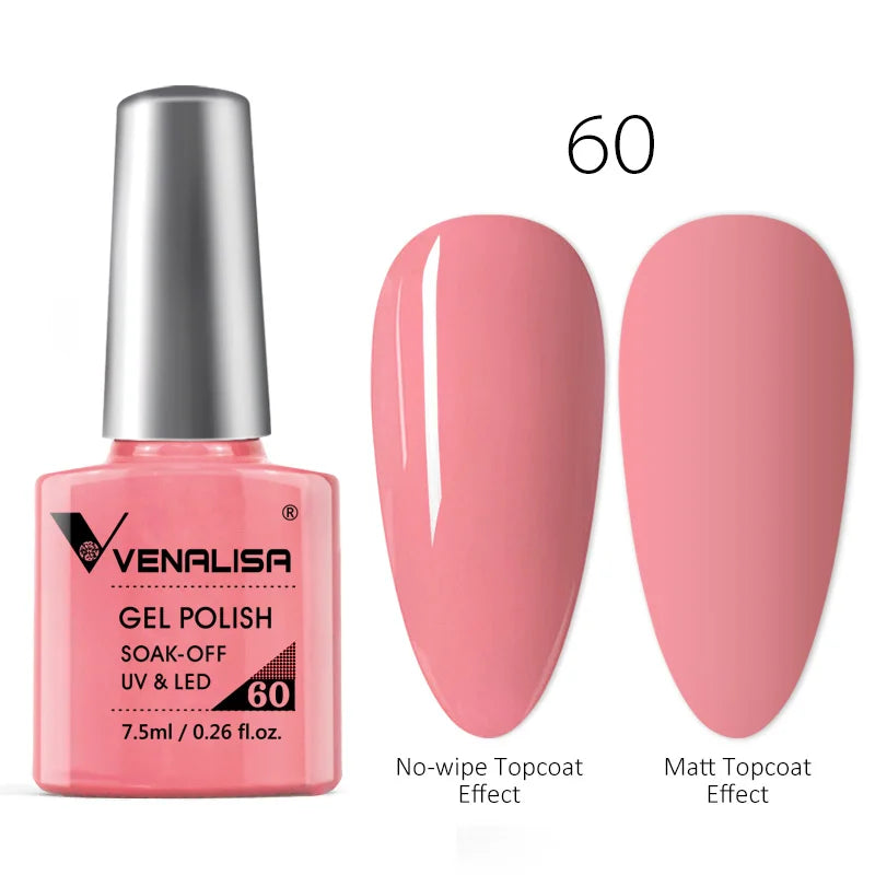 Luxury Color Nail Gel Venalisa Gel Nail Polish Lacquer Soak Off UV LED Long Lasting Nail Gel Varnish Good Price Super Gel Polish Blushimmer