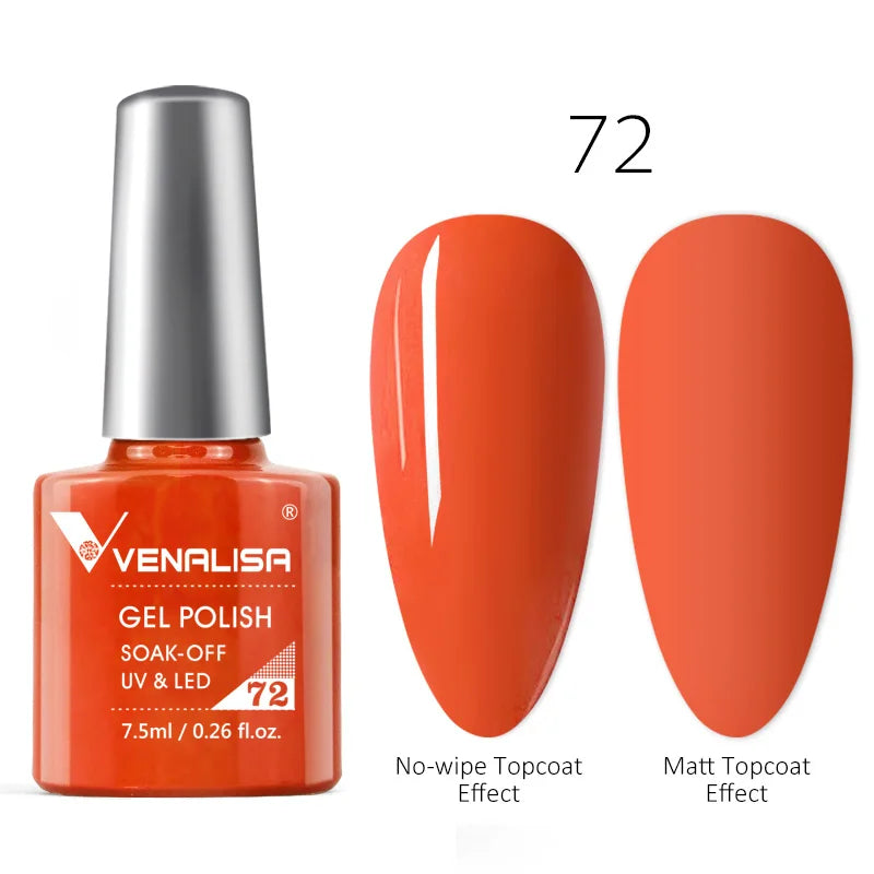 Luxury Color Nail Gel Venalisa Gel Nail Polish Lacquer Soak Off UV LED Long Lasting Nail Gel Varnish Good Price Super Gel Polish Blushimmer
