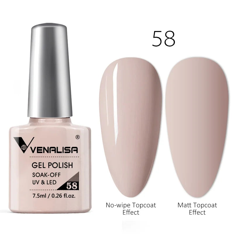 Luxury Color Nail Gel Venalisa Gel Nail Polish Lacquer Soak Off UV LED Long Lasting Nail Gel Varnish Good Price Super Gel Polish Blushimmer