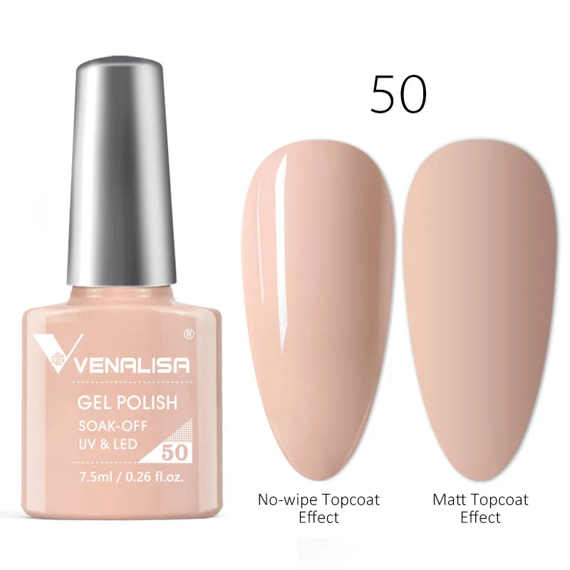Luxury Color Nail Gel Venalisa Gel Nail Polish Lacquer Soak Off UV LED Long Lasting Nail Gel Varnish Good Price Super Gel Polish Blushimmer