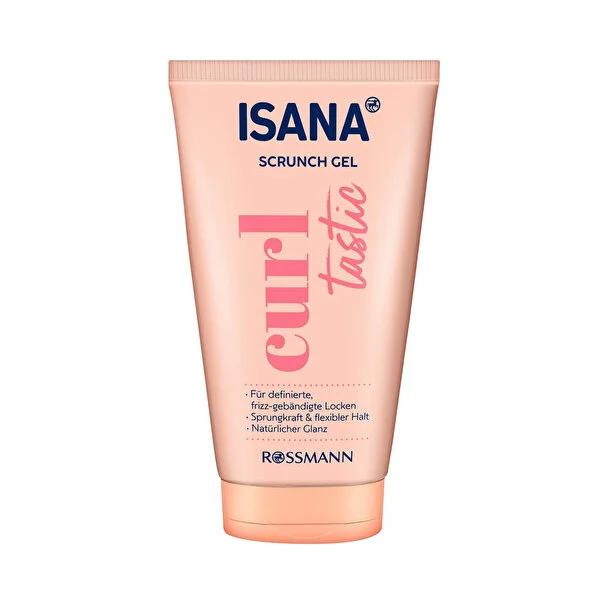 Isana Curl Defining Hair Gel: Lightweight Frizz Control Gel for Shiny, Bouncy Curls - 150ml Beauty Care Bag