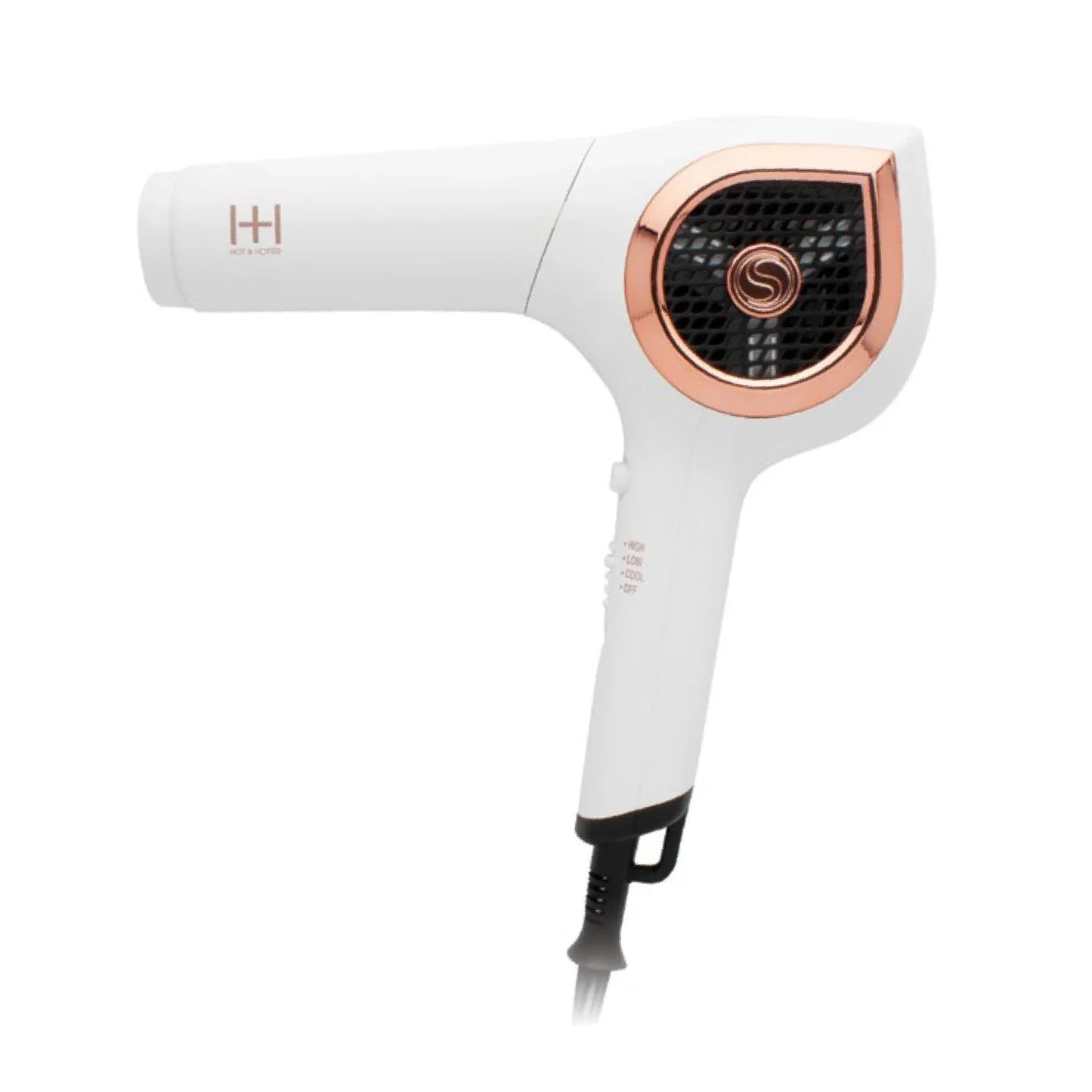Hot & Hotter Ceramic Ionic Turbo 3000 Hair Dryer, 1 Count, White Annie International, Inc.