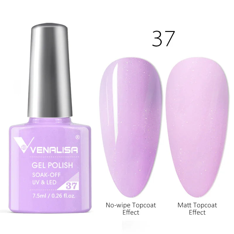 Luxury Color Nail Gel Venalisa Gel Nail Polish Lacquer Soak Off UV LED Long Lasting Nail Gel Varnish Good Price Super Gel Polish Blushimmer