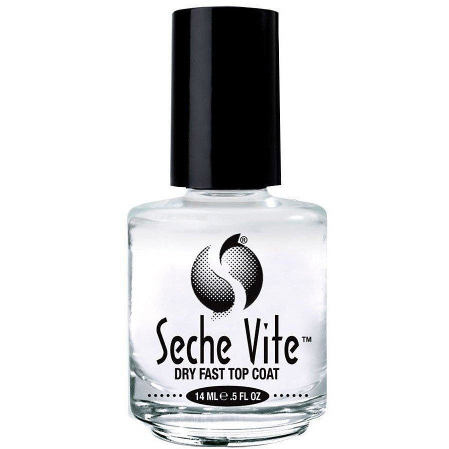 Seche - Vite - Dry Fast Top Coat 16oz + 4 x .5oz Queen Nails & Beauty Supplies