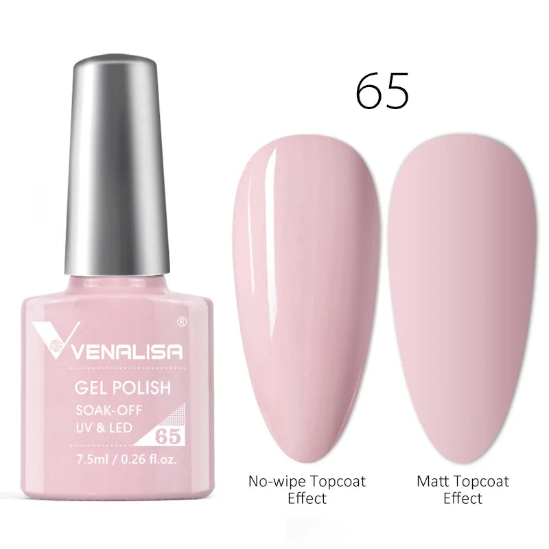 Luxury Color Nail Gel Venalisa Gel Nail Polish Lacquer Soak Off UV LED Long Lasting Nail Gel Varnish Good Price Super Gel Polish Blushimmer
