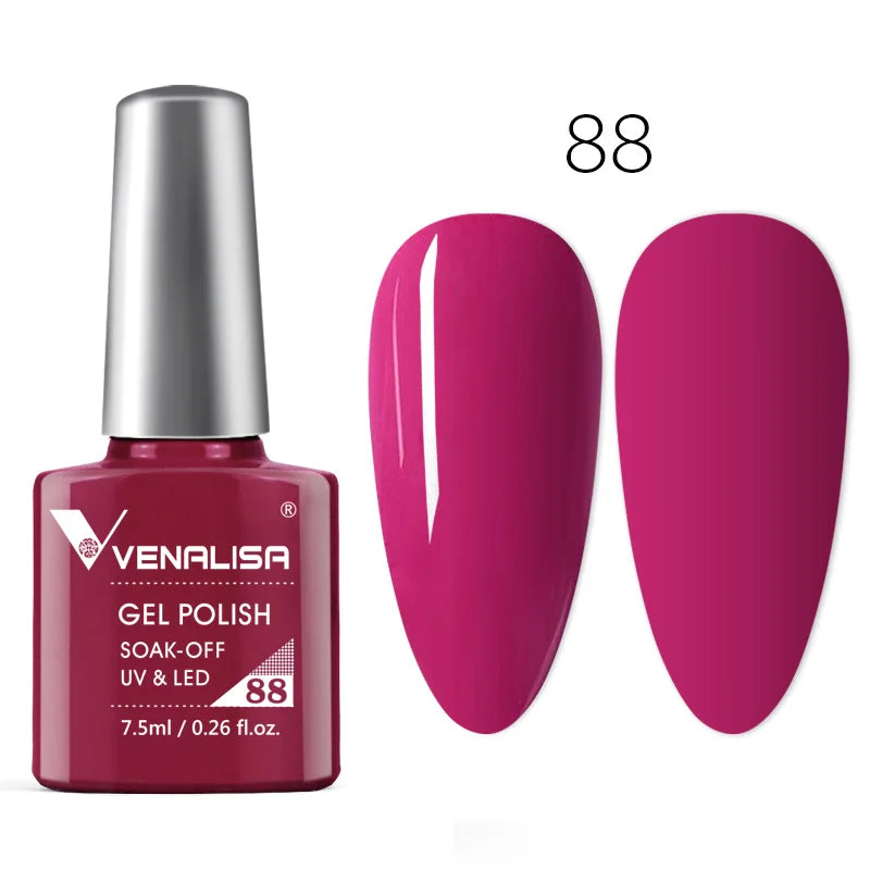 Luxury Color Nail Gel Venalisa Gel Nail Polish Lacquer Soak Off UV LED Long Lasting Nail Gel Varnish Good Price Super Gel Polish Blushimmer
