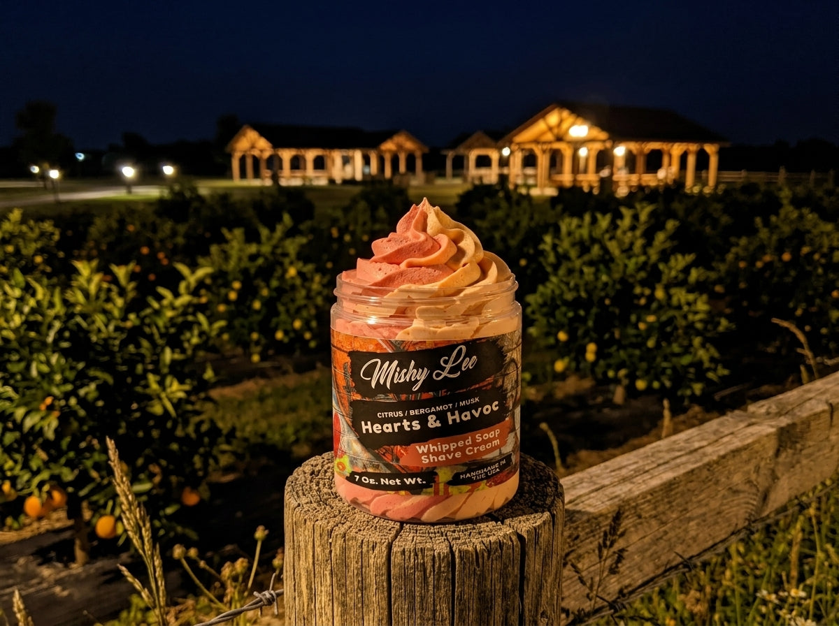 Hearts & Havoc Men's Whipped Soap and Shave Cream Mishy Lee Boutique