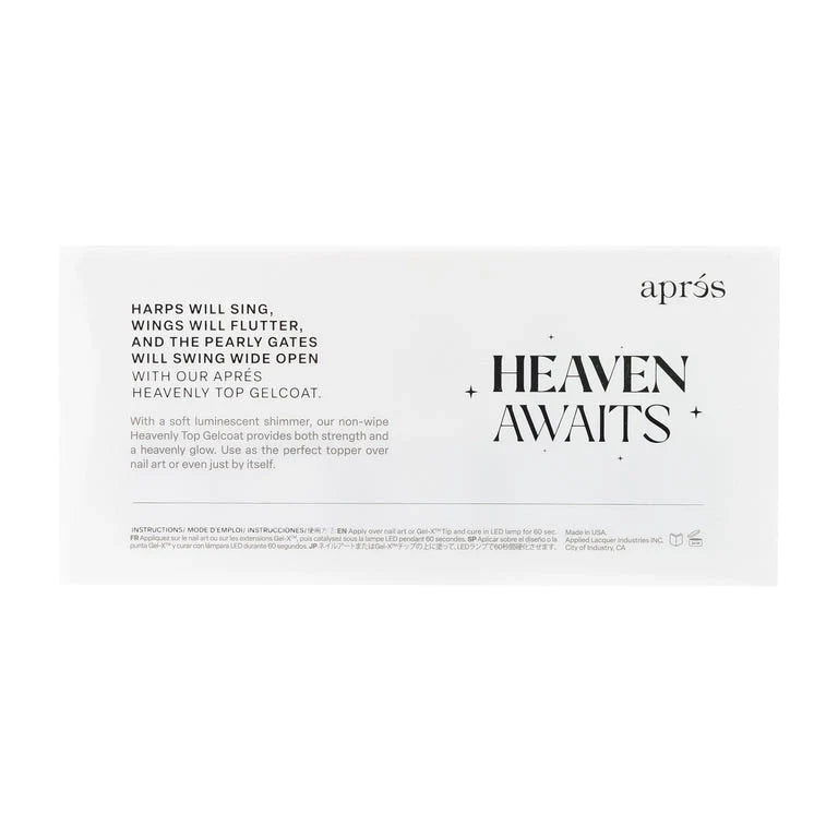 *Apres Heavenly Top Gel Coat Set (*) Lunali Nail Supply