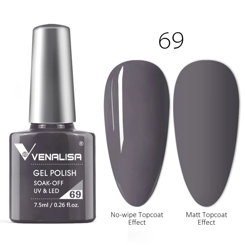 Luxury Color Nail Gel Venalisa Gel Nail Polish Lacquer Soak Off UV LED Long Lasting Nail Gel Varnish Good Price Super Gel Polish Blushimmer
