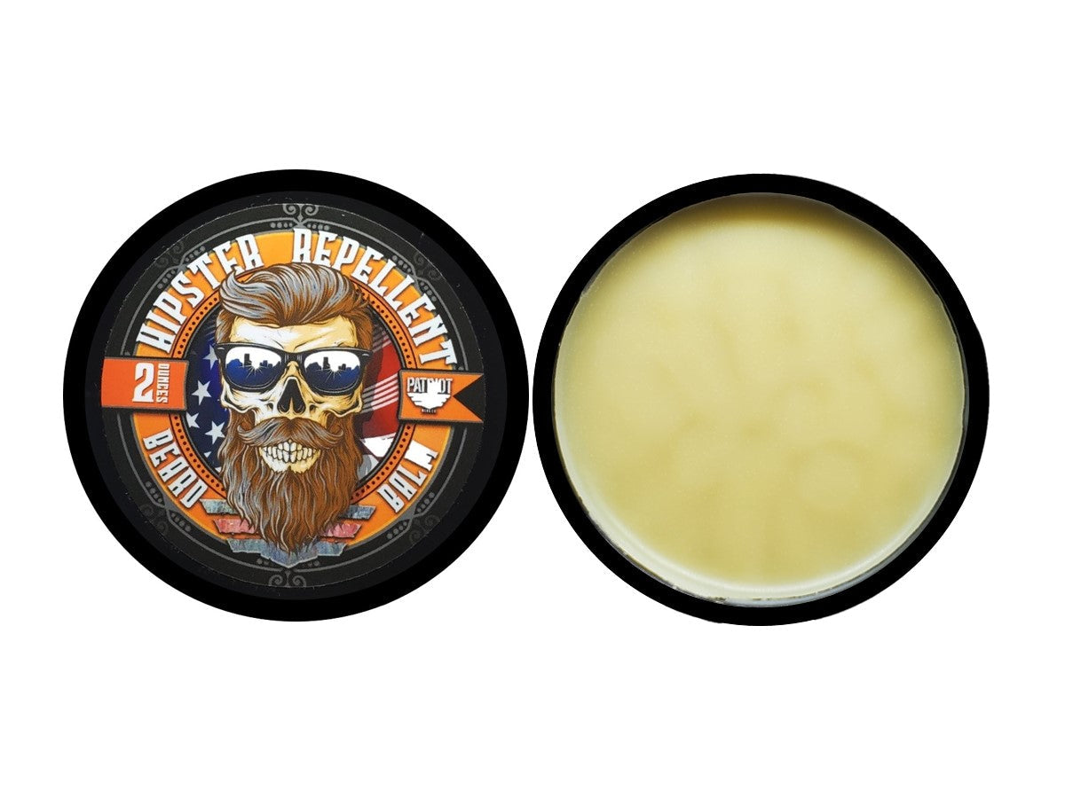 Hipster Repellent 2oz Beard Balm Citrus-Cedar-Sandalwood Patriot And Company