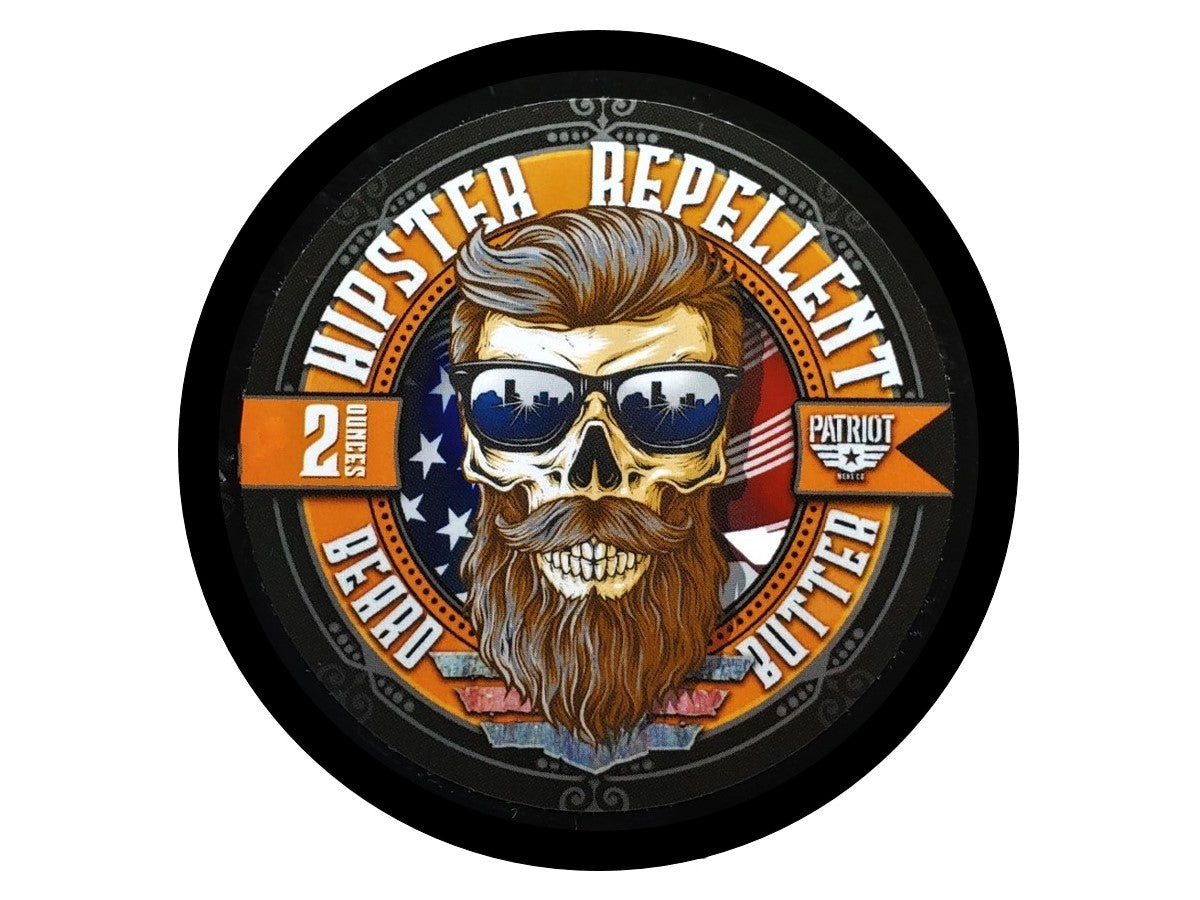 Hipster Repellent Beard Bundle Balm/Butter/Oil/Natural Soap Patriot And Company