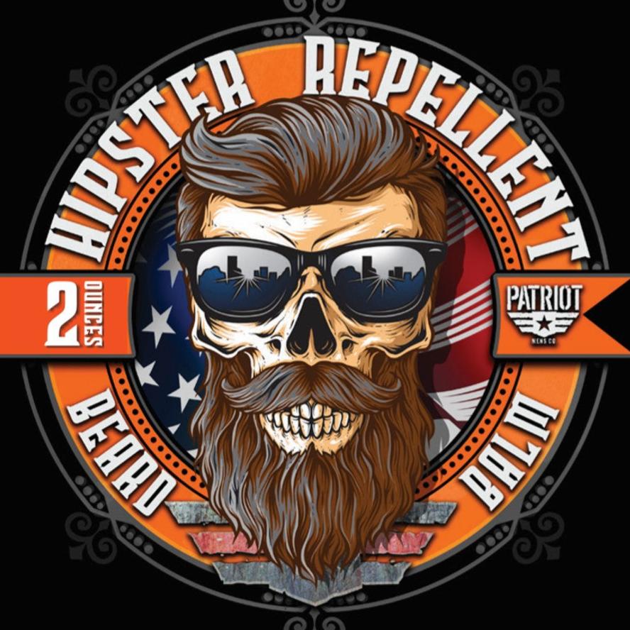 Hipster Repellent 2oz Beard Balm Citrus-Cedar-Sandalwood Patriot And Company
