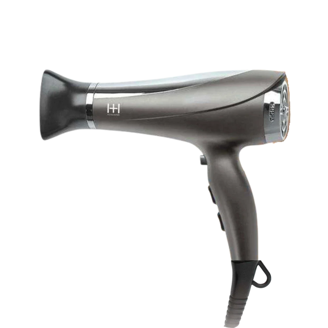 Hot & Hotter 1875 Watt Ceramic Ionic Hair Dryer, 1 Count, Grey Annie International, Inc.
