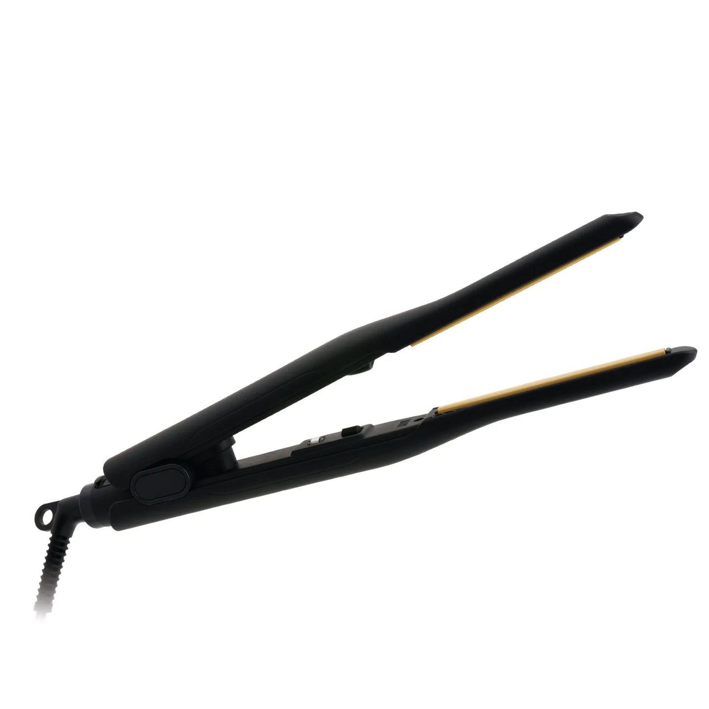 Hot & Hotter Pencil Ceramic Tourmaline Flat Iron 3/10 Inch, 1 Count Thin Hair Straightener, Black Annie International, Inc.
